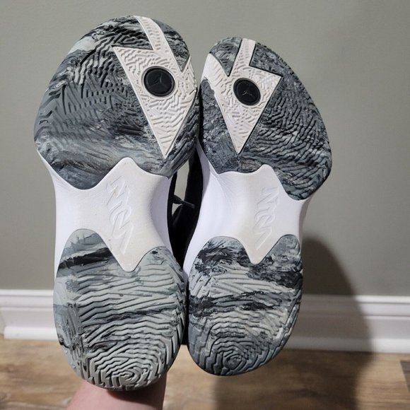 Nike Air Jordan Zion 1 TB Basketball Black White Grey DC4208-001 Men’s Size 6.5 - Picture 6 of 6